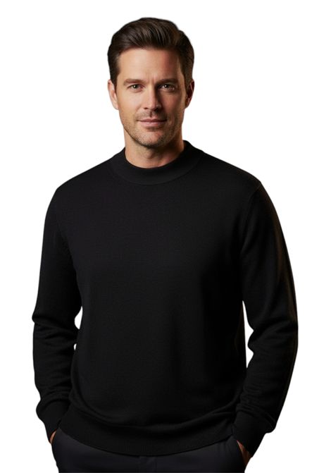 Plain colour half-neck jumper MASQ | sweaters | M5625 5004900